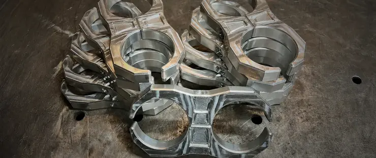 Machined Ruthless suspension components
